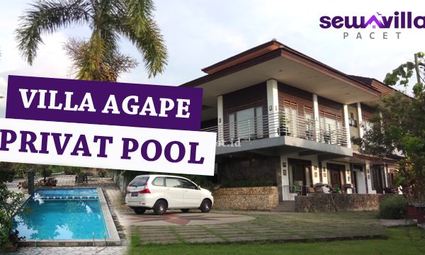 villa agape pacet mewah dengan fasilitas kolam renang pribadi