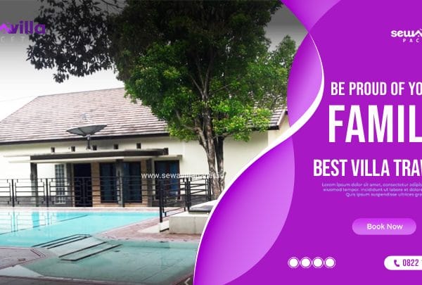 villa family trawas menawarkan penginapan dengan kolam renang pribadi