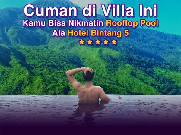 Villa P31 Pacet Rooftop Pool Ala Hotel Bintang 5